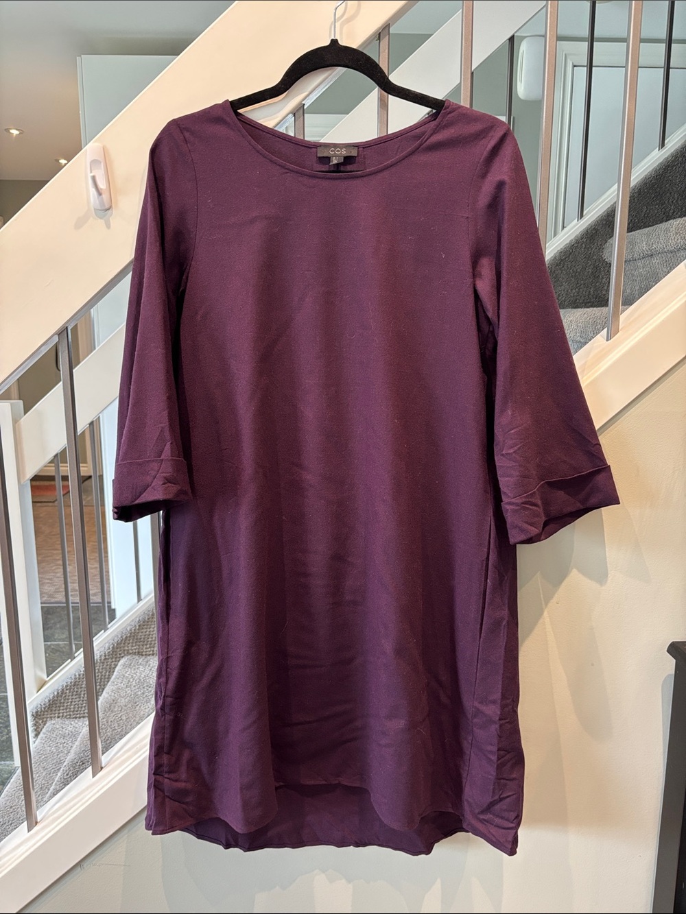 COS Shirt Dress Wool Blend